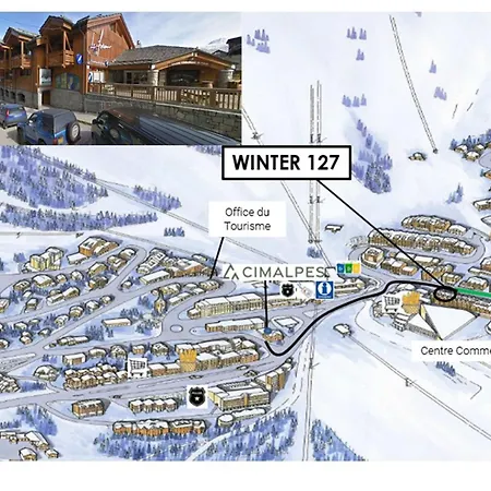 Apartment Superbe 80m² Pour 6 A 1850 - 3 Chambres, Parking, Casier A Skis - Fr-1-564-42 *
