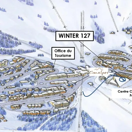 Superbe 80m² Pour 6 A 1850 - 3 Chambres, Parking, Casier A Skis - Fr-1-564-42 Apartment *